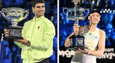 Carlos Alcaraz, Elena Rybakina Win Australian Open Titles