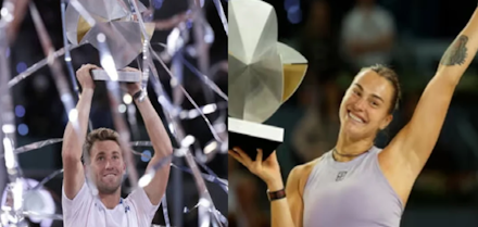 Casper Ruud, Aryna Sabalenka Win Madrid Open Titles